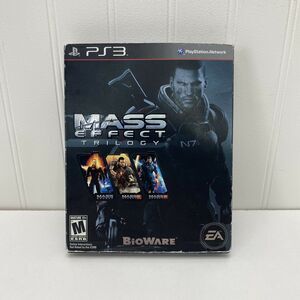 Mass Effect Trilogy (Sony PlayStation 3, 2012) Tested & Working